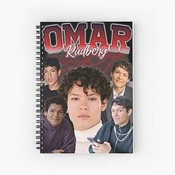 Omar Rudberg Spiral Notebook