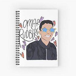 Omar Rudberg Spiral Notebook