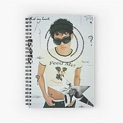 feed me  Omar Rudberg Spiral Notebook