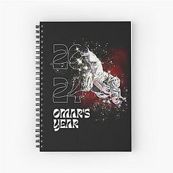 Omar Rudberg Shines Spiral Notebook