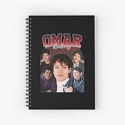 Omar Rudberg Retro Spiral Notebook
