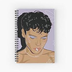 Omar Rudberg Spiral Notebook