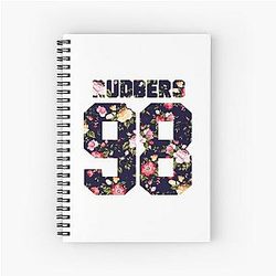 Omar Rudberg - Floral Jersey Notebook