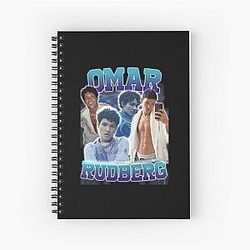 Omar Rudberg Spiral Notebook