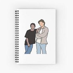 Omar Rudberg and Edvin Ryding Spiral Notebook