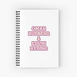 Omar Rudberg and Edvin Ryding Young Royals Pocket Notebook