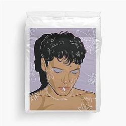 Flower Boy Omar Duvet Cover