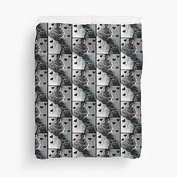 Let It Talk Omar Rudberg Duvet Cover