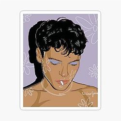 Flower Boy Omar Rudberg Sticker