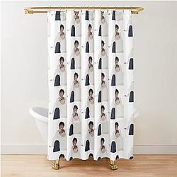 Omar Rudberg and Edvin Ryding Photoshoot Shower Curtain