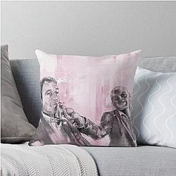 The Intouchables François Cluzet Omar Sy Throw Pillow