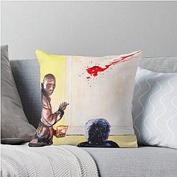 François Cluzet and Omar Sy in The Intouchables Throw Pillow