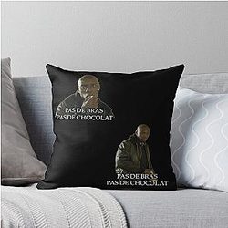 Omar Sy No Feet No Sweets 2 Throw Pillow