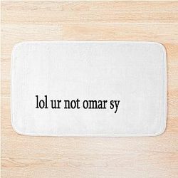 Not Omar Sy Bath Mat