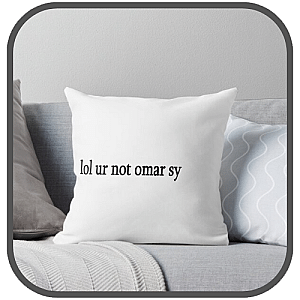 Omar Sy Pillows Cover