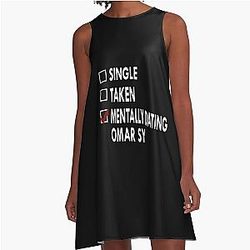 Dating Omar Sy A Line Dress