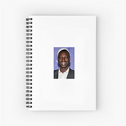 Omar Sy Merch Omar Sy Notebook