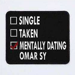Dating Omar Sy Mouse Pad