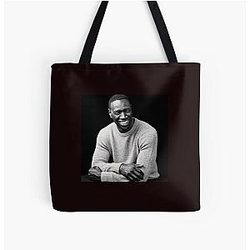 Omar Sy, Lupin All Over Print Tote Bag