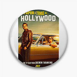Once Upon a Time in Hollywood stars DiCaprio and Pitt Once Upon A Time In Hollywood Pins
