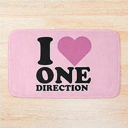 I love One Direction Bathmat