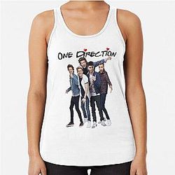 I Love One Direction Always A Family Racerback Tank Top