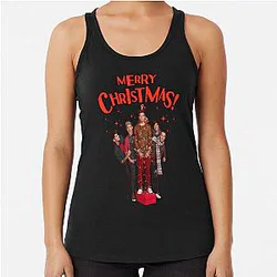 Merry Christmas One Direction Edition Racerback Tank Top