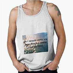 One Direction Song Lyrics Tank Top