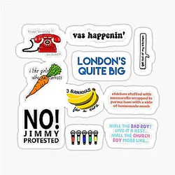 One Direction Iconic Sticker
