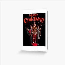 Merry Christmas One Direction Greeting Card