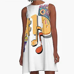 One Direction lover A line dress