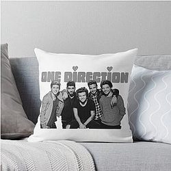 One Direction Throw Pillow