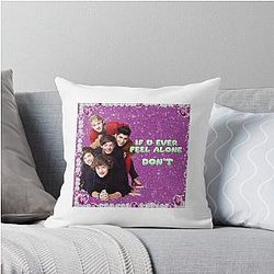 One direction cute throw pillow design