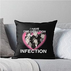 I Have A Direction Infection Throw Pillow