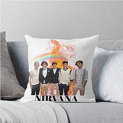 One Direction Throw Pillow