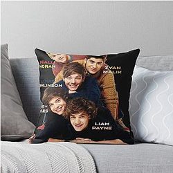 One Direction Throw Pillow