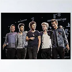 One Direction Nostalgic Fan Art Poster