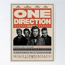 One Direction Made in the M Album Artwork Poster