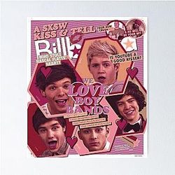 One Direction Pink Poster