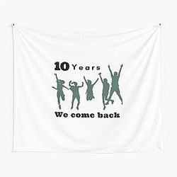10 Years We Come Back One Direction Boy Brand Songs Tapestry