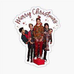 Merry One Direction Sticker
