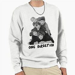 One Direction 5 With Text Pullover Sweatshirt