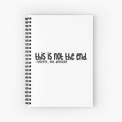 One Direction Spiral Notebook