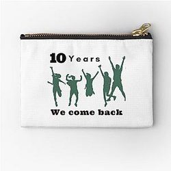 10 years we come back One Direction Songs Zipper Pouch