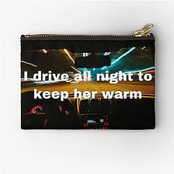 One Direction Song Lyrics Pouch