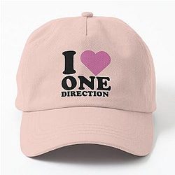 I Love One Direction Dad Hat