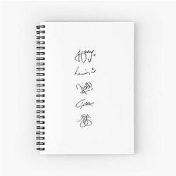 One Direction Signature Notebook