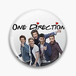 I Love One Direction - Always a Family Pin