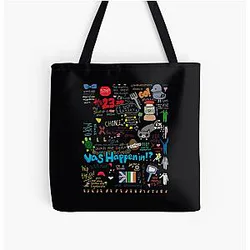One Direction - Inside Jokes All Over Print Tote Bag