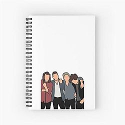 One Direction
Four Spiral Notebook